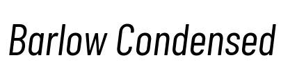 Barlow Condensed