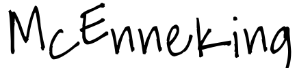 McEnneking Font Image
