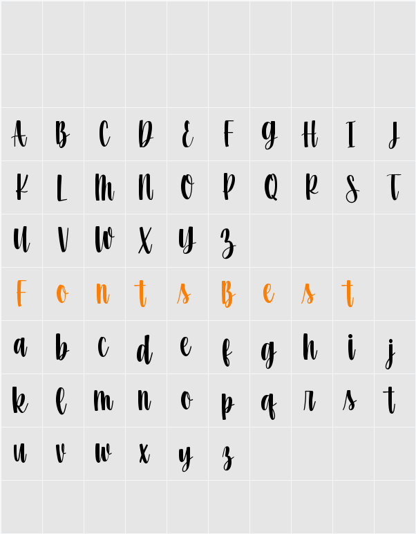 bestmother Character Map
