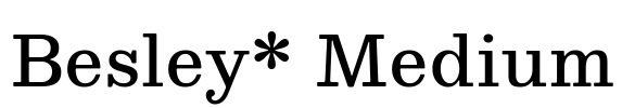 Besley* Medium