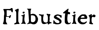 Flibustier Font Image