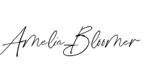 Amelia_Bloomer Font Image