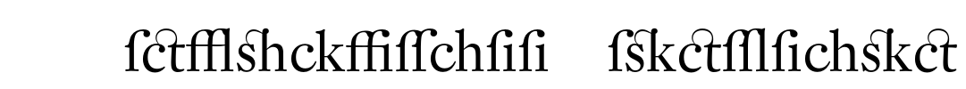 DTLFleischmannDAlternate Font Image