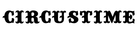 Circustime Font Image