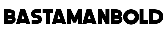 BastamanBold Font Image