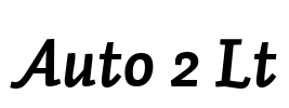 Auto 2 Lt Font Image
