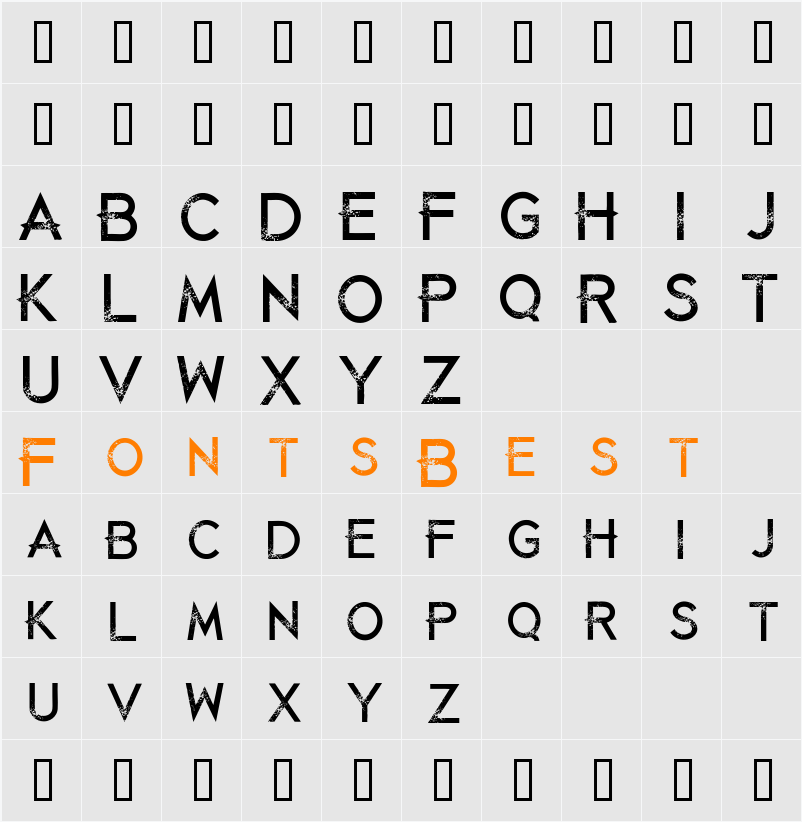 Die Already Character Map