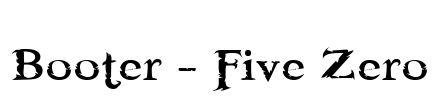 Booter - Five Zero