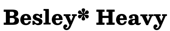 Besley* Heavy