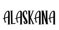 ALASKANA Font Image