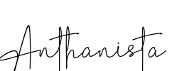 Anthanista Font Image
