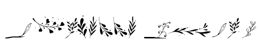 Arnabelle Extras Font Image