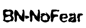 BN-NoFear Font Image