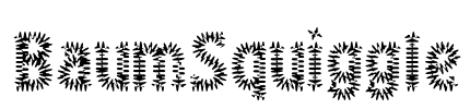 BaumSquiggle Font Image
