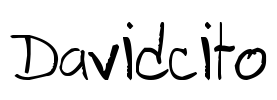 Davidcito Font Image
