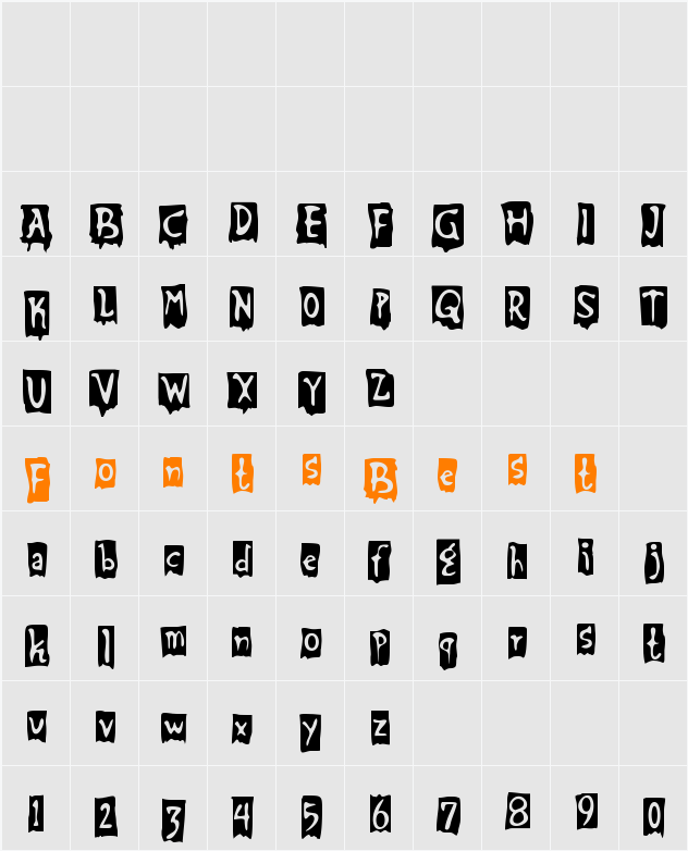 Beat My Guest Character Map