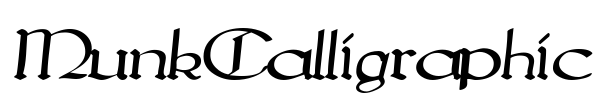 MunkCalligraphic