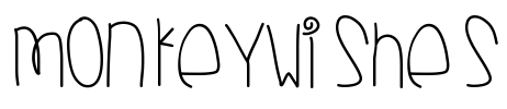 MonkeyWishes Font Image