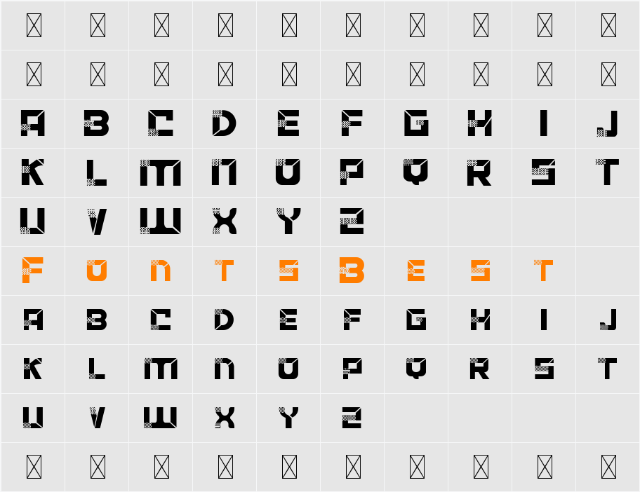 ACCELERARE Demo Character Map
