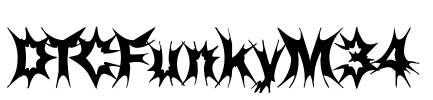 DTCFunkyM34 Font Image