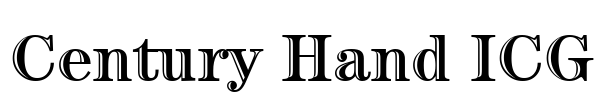 Century Hand ICG