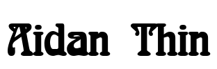 Aidan Thin