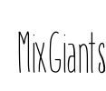 MixGiants Font Image