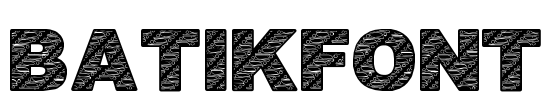 BatikFont1 Font Image