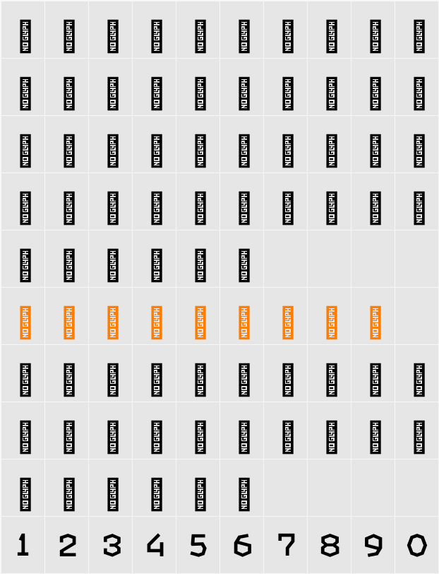 Brenda v2 FM Character Map