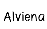 Alviena Font Image