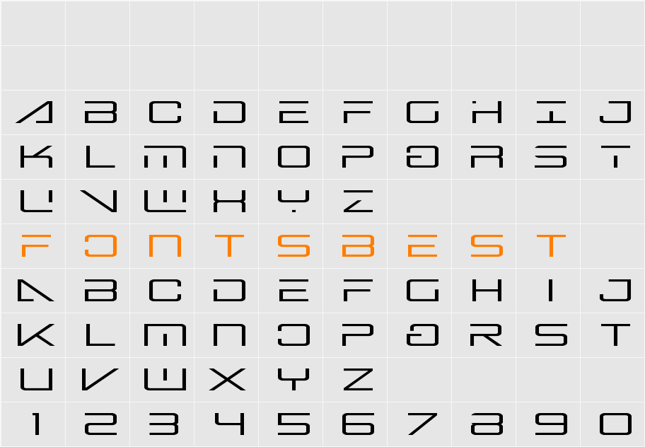 Banshee Pilot Expanded Character Map