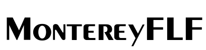 MontereyFLF Font Image