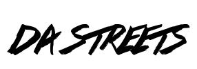 Da Streets Font Image