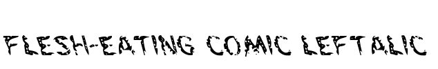 Flesh-Eating Comic Leftalic