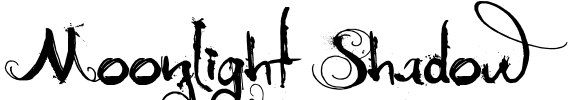 Moonlight Shadow Font Image