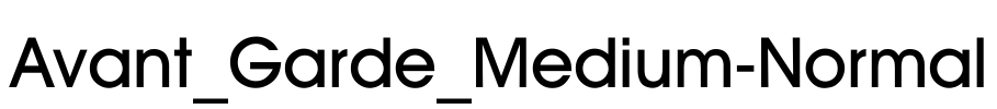 Avant_Garde_Medium-Normal
