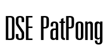 DSE PatPong Font Image