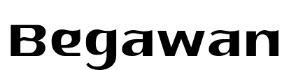 Begawan Font Image