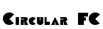 Circular FC Font Image