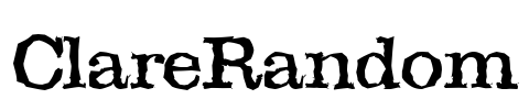 ClareRandom Font Image