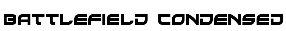 Battlefield Condensed Font Image
