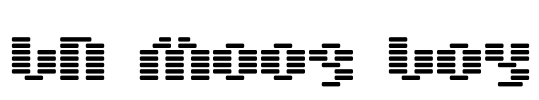 BN Moog Boy Font Image