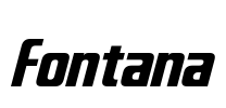 Fontana Font Image