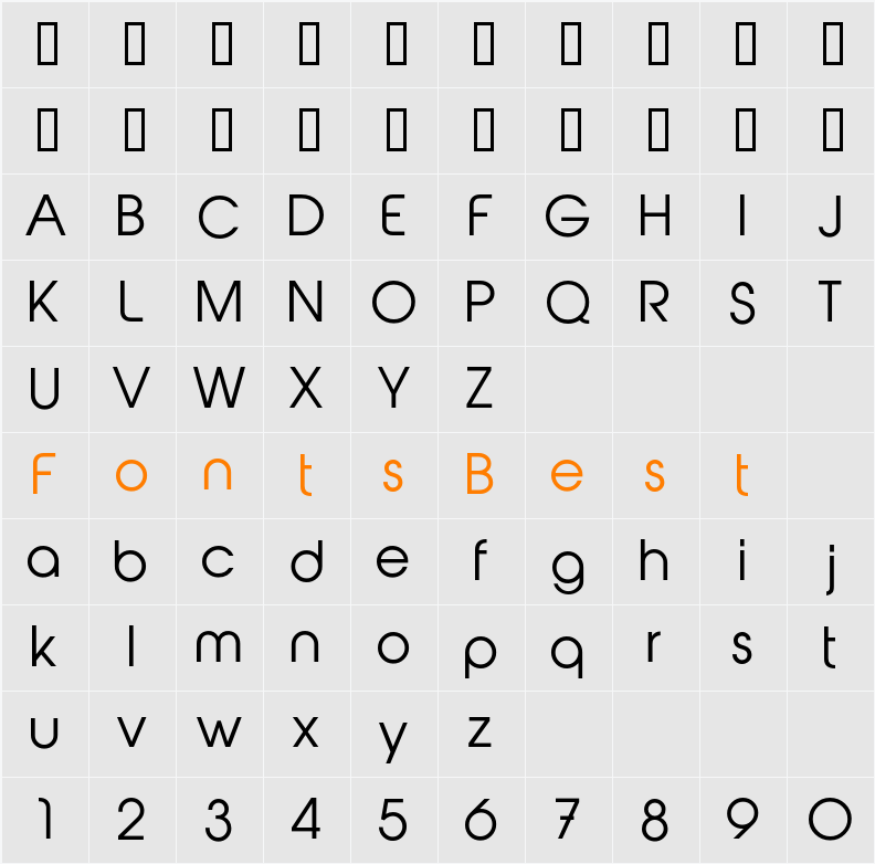 abeatbyKai Character Map