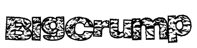 BigCrump Font Image