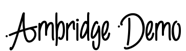 Ambridge Demo