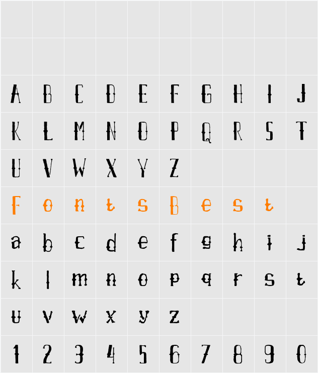 AXR Airpena Free Version Character Map