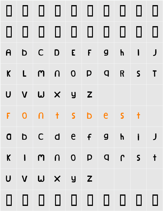 Natural Log Character Map