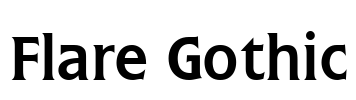 Flare Gothic