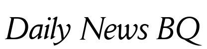Daily News BQ Font Image